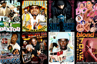 design an artist, band, tour show, music event poster