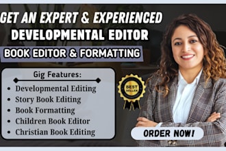 do developmental book editor copy edit sci fi romance novel memoir proofread