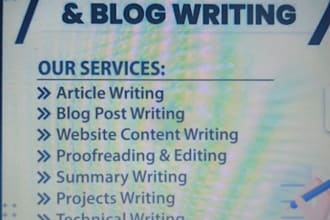 do article analysis, personal reflections, and blogs