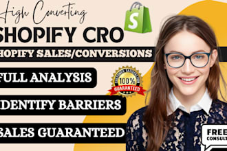 increase the conversion rate of your shopify store cro audit, shopify review