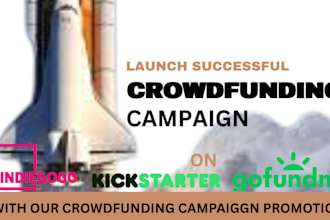 do campaign promotion to targeted backers for kickstarter indiegogo crowdfunding