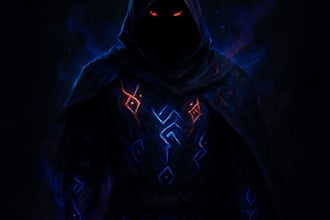 create dark, bold, and unique ai art for your project