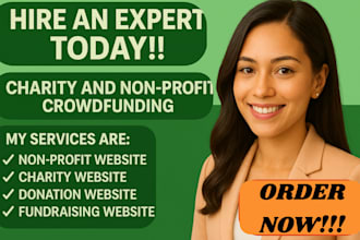 build charity, nonprofit, fundraising, crowdfunding, ngo, donation website