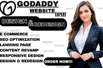 godaddy website design godaddy website redesign