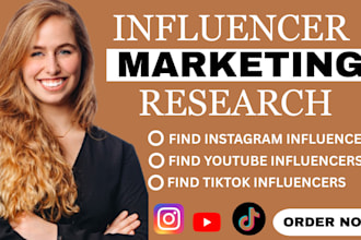 find best instagram, youtube, tiktok influencers list for influencer marketing