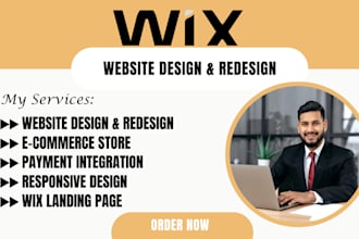 wix ecommerce, wix booking, wix membership, wix landing page, wix redesign