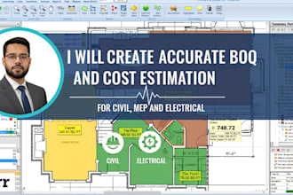 do material take off and quantity take off for hvac project