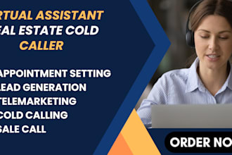 be US virtual assistant cold calling, real agent cold calling appointment setter