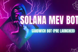 develop solana volume bot, solana memecoin bot, market maker