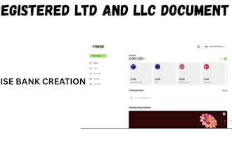 registered both ltd and llc for personal, business wise account