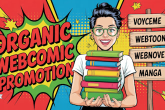 do organically promote your webtoon tapas manga and webnovel