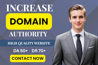 increase domain rating ahrefs DR using high authority white hat seo backlinks