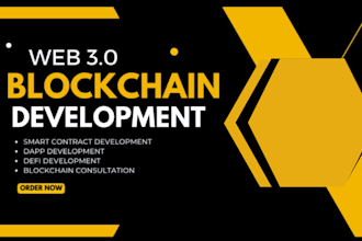 build web3 dapp with react, metamask, solidity, crosschain presale, staking
