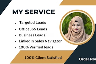 deliver high quality leads using linkedin sales navigator and office365 leads