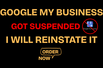 reinstate suspended google my business listing audit compliance