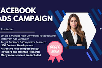 do the best facebook ads campaign with the targeted audience