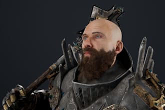 detailed ue5 3d character, 3d assets, avatar model, ue5 control rig, 3d animate