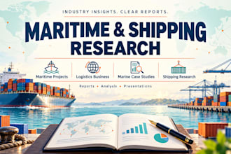 do maritime projects, logistics business, marine case study, shipping research