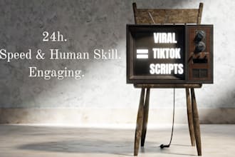 write viral tiktok scripts to grow your brand