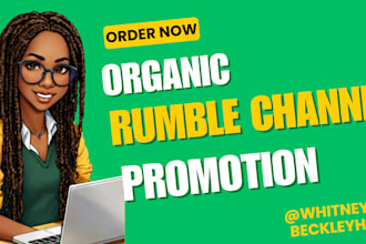 fast rumble channel promotion, increase rumble followers