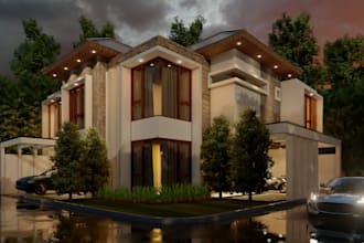 do ,3d modelling, and lumion rendering