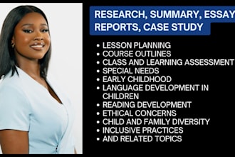 deliver early childhood and special education research content
