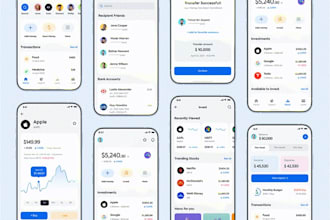 develop a secure and user friendly payment app for ios and android