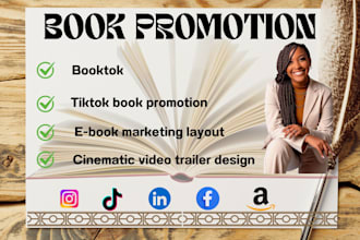 rank book on tiktok booktok viral book promotion amazon kdp ebook promotion