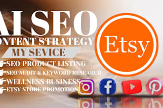 create comprehensive ai SEO content strategy for wellness businesses