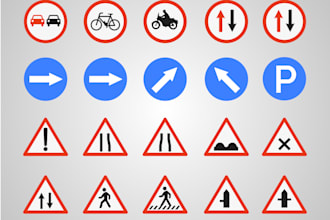 a personalized poster with health and safety signs