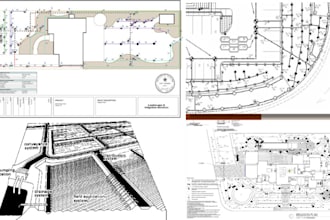 do water network, irrigation networks , grading and sewer stormwater