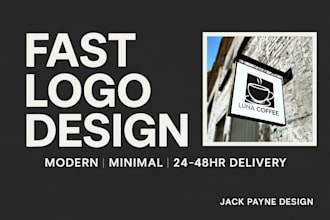 design fast, professional logo s for your brand or business