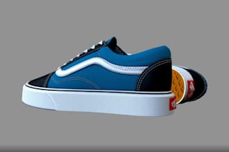 render realistic 3d shoe model, 3d sneakers design, footwear animation, 3d boot