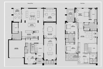 design floor plan, foundation plan, framing plan for permit