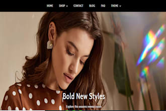 build shopify store design,redesign shopify website ,shopify store design