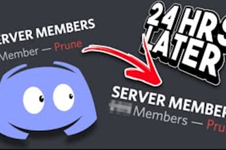 boost, advertise and grow discord server, organic growth to get real members