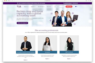 design accounting firms website CPA firm websites accountant payroll website