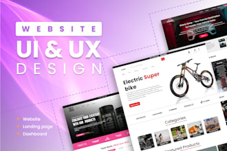 modern figma website design,website ui mockup design