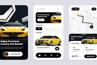 build a custom car rental app or website for your business
