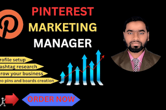 optimize SEO pin board with profile as a pinterest marketing manager