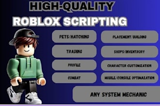 script any system for your game in roblox, roblox studio