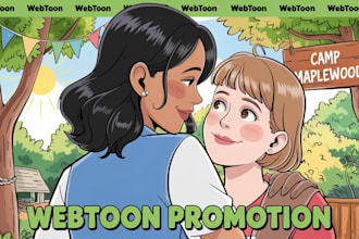 promote your webtoon webcomic promotion comic tapas manga voyceme