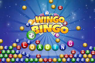 build jalwa style color prediction wingo game website using vue and bingo game