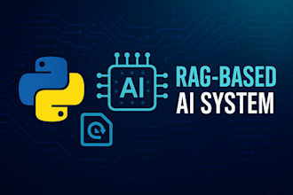 develop a rag based agentic ai system using python and n8n