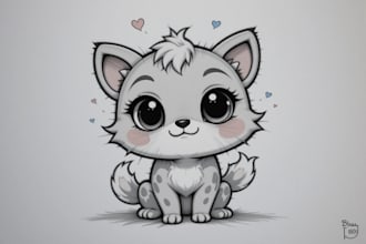 draw any animal to adorable cartoon