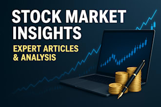 stock market and investment articles with insights and SEO