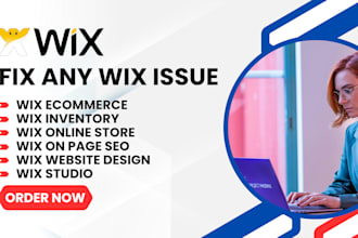 revamp wix website update wix website wix website development wix studio website