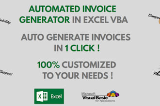 automate your invoicing process with a custom excel vba tool
