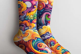 design unique socks design for your brand