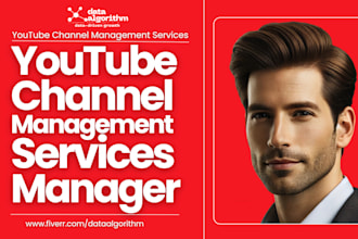 youtube channel management growth manager